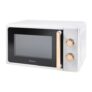 Goodmans Honeycomb White Rose Gold Microwave