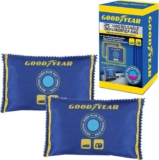 Goodyear 2pc 100g Reusable Car Dehumidifier Bags, Heavy-Duty Moisture Absorbers for Vehicles, Boats & Small Spaces, No Refills Needed