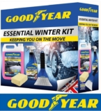 Goodyear Winter Essential Car Kit ScreenwashDemister PadDe-Icer Ice Scraper with code Sold by ThinkPrice