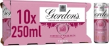 Gordons Premium Pink Distilled Gin & Tonic 5% vol 10 x 250ml Can Save at Checkout