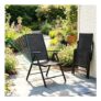 Gotland 2026 Upgrade Folding Garden Chairs, Set of 4