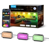 Govee Outdoor Light, RGBWIC 4000K White Light, App Control, Music Sync & Scene Modes, IP65 Pack Of 6 – Sold by Govee UK FBA Prime Deal