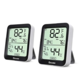 Govee Thermometer Hygrometer 2Pack, Bluetooth Humidity Meter with APP Alert