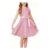 Grace Karin Sequin Party Dress for Girls, Sleeveless, Pink