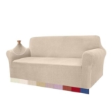 Granbest High-Stretch 3-Seater Sofa Cover Beige