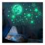 Green Glow-in-the-Dark Star Wall & Ceiling Stickers, 433 Pcs