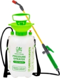 Green Haven 5 Litre Garden Pressure Sprayer Pump Action Sprayer with Adjustable Nozzle & Carry Strap / 2L – £7.89 / 8L- £13.99