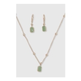 Green Stone Jewellery Set