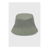 Green Stripe Reversible Bucket Hat