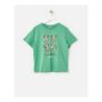 Green Walter the Dog Graphic T-Shirt