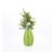 Green & White Pom Pom Daisy Potted Artificial Plant 36x10cm