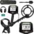 GreenRex Metal Detector for Adults Professional, Waterproof Pinpoint, High Accuracy Gold and Silver Detection, Underwater and Beach Use, 10 IP68 Coil, Bigger LCD, New Advanced DSP Chip
