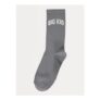 Grey Big Kid Slogan Matching Ankle Socks