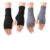 Grey Fingerless Gloves with Thumb Hole and Wrist Warmers