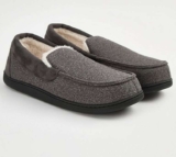 Grey Herringbone Full Back Slippers size 7 & 12. Free C&C