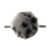 Grey Leopard Faux Fur Pom Pom