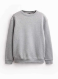 Grey Marl Crew Neck Sweatshirt