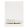 Grey Mary Jane Fur Lined Slippers