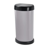 Grey Moda Touch Bin 42L