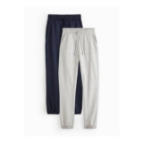 Grey & Navy Cuffed Joggers 2 Pack XL