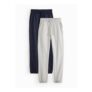 Grey & Navy Cuffed Joggers 2 Pack XL