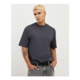Grey Regular Fit Crew Neck T-Shirt