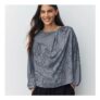 Grey Rope Print