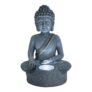 Grey Stone Effect Buddha Solar-powered Integrated LED Outdoor Light ( 3 Styles ) , Free C&C
