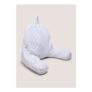 Grey Textured Cuddle Cushion