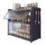 Grey Ventryn 2-Tier Spice Cabinet with Flip-Top Drawers