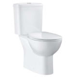 Grohe Bau Rimless Close Coupled Toilet with Soft Close Seat (Bottom Inlet) – With Code
