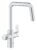 Grohe Blue Pure Start U-Spout 2-Way Deck Mounted Filtered Water Kitchen Tap Starter Set Chrome
