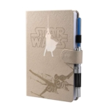 Grupo Erik A5 Star Wars Luke Skywalker Lightsaber Light up Pen & Bullet Journal Dotted Note Book