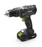 Gtech CCD001 Cordless Combi Drill 2500mAh 20V Li-ion Battery 2-Gear 21 Torque Settings LED