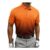 Gubsssl Mens Gradient Polo Shirt, Sports Casual, Orange, 5XL