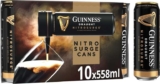 Guinness Draught Nitrosurge 4.1% vol 10x558ml Beer Cans £12.95 With S&S