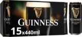 Guinness Draught Stout Beer 4.1% vol 15 x 440ml £13.59 Max S&S