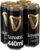 Guinness Draught Stout Beer 4.1% vol 4 x 440ml Cans 4 for 3 (16 cans ) £13.56 With Max S&S