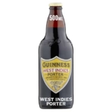 Guinness West Indies Porter Beer 6% vol Bottle 550ml (4 for £7.50)