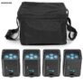 Gwong 4PCS 6x18W 6IN1 RGBAWUV Par Light with Bag DMX Remote Control WiFi Wireless LED Stage Light w/code – GWONG Stage Lights Store