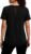 Gyabnw Ladies Gym Tops V-Neck Quick Dry Workout T-Shirts with Moisture-Wicking Fitness Tee Sportswear for Running and Training