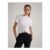 Gym Locker White Twist Hem Soft Touch T-Shirt