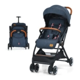Gymax One-Hand Baby Stroller Folding Pushchair