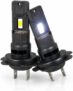 H7 LED Headlight Bulbs, 6500K Cool White, 30000LM, 2 Pack