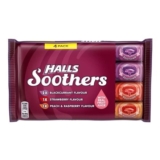 HALLS Soothers Assorted Flavours – Pack of 4