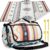 HAUSPROFI Waterproof Picnic Blanket 200 x 200 cm, Large Picnic Mat with Carrying Handle Foldable Ideal for Camping, Beach, Garden & Outdoor, Machine Washable