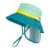 HECCEI Baby Sun Hat UPF50 with Neck Flap Green