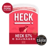 HECK 97% Pork Gluten Free Sausages 6 pack 400g