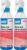 HG Glass and Mirror Cleaner, Streak-Free Glass Cleaner, Effectively Removes Grease & Dirt from Windows & Surfaces Quickly – 500ml Spray (142050106) (Pack of 2)