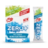 HIGH5 ZERO Ultra Electrolytes Hydration Sachets (Citrus Salt, 16 x 17.5g) – S&S £8.99 – £8.50